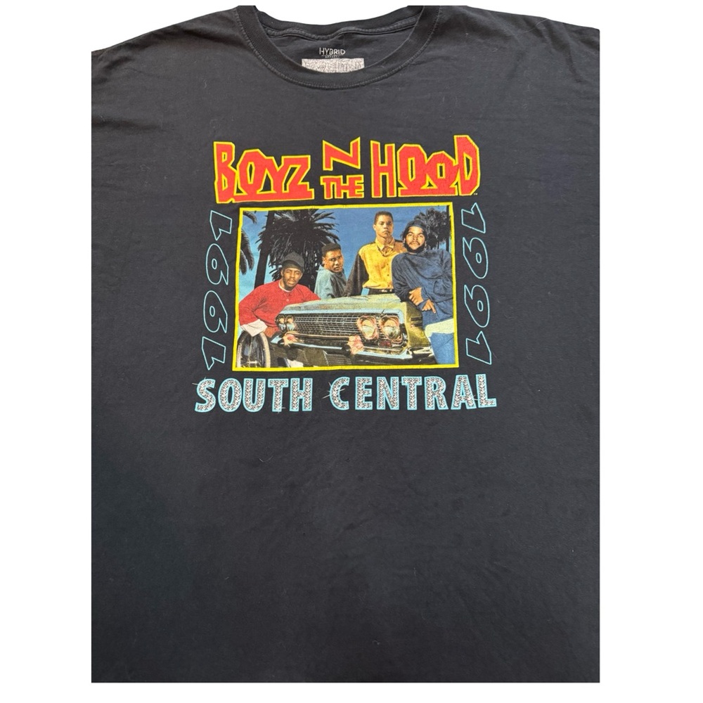 Vintage Official Boyz N The Hood South Central 1991 Movie Graphic T-Shirt 4XL